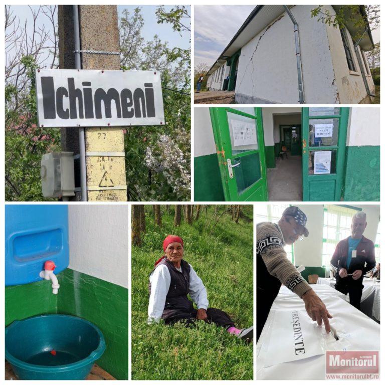Vot într-un sat uitat de timp, unde secția se prăbușește peste alegători. “Vrem asfalt, apă, lumină pe stradă” (VIDEO)