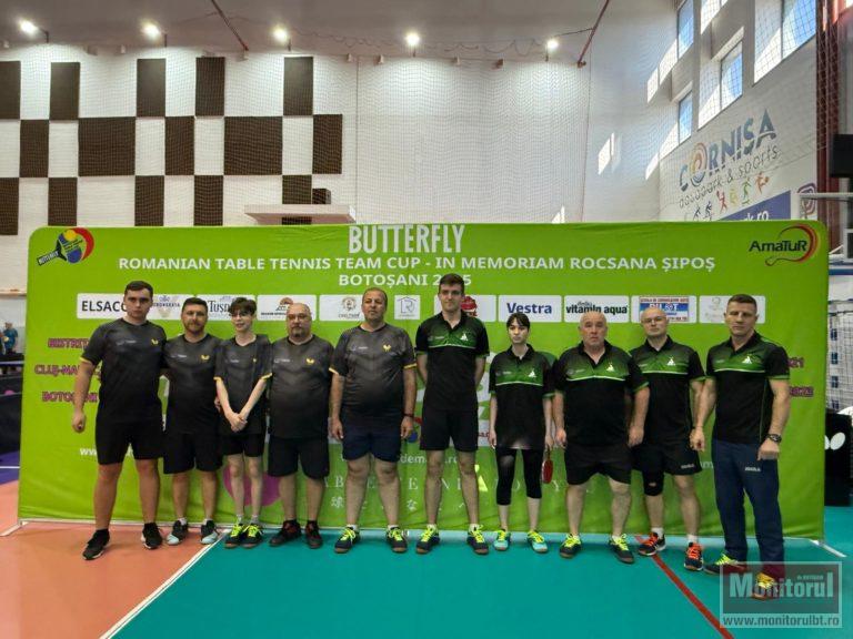„Butterfly Romanian Table Tennis Team Cup”, un adevărat regal al tenisului de masă la Botoșani (VIDEO, FOTO)