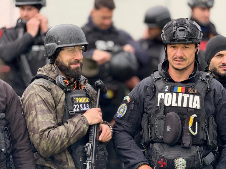 Exercițiu internațional de intervenție la Botoșani: tactici speciale, armament greu și cooperare între forțe de elită (VIDEO)
