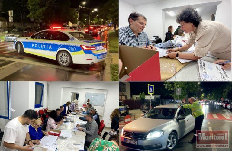 Străzi blocate de sosirea buletinelor de vot în miez de noapte. Cum decurge procesul (VIDEO)