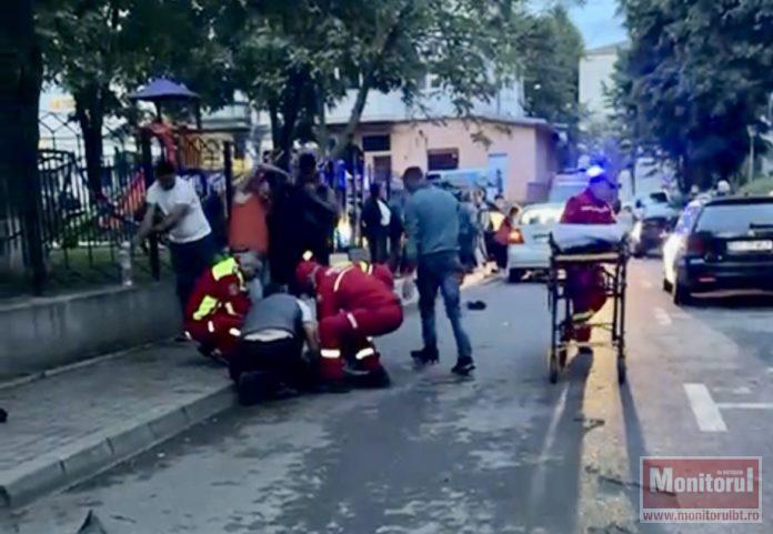 accident trotinetă