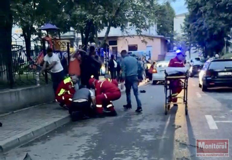 accident trotinetă