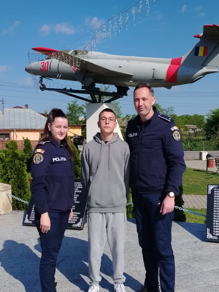 Erou la doar 14 ani. Un gest simplu care a prevenit o tragedie la Hlipiceni