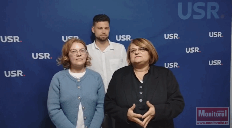 MONITORUL VIDEO: Sărbătoare la sediul USR Botoşani