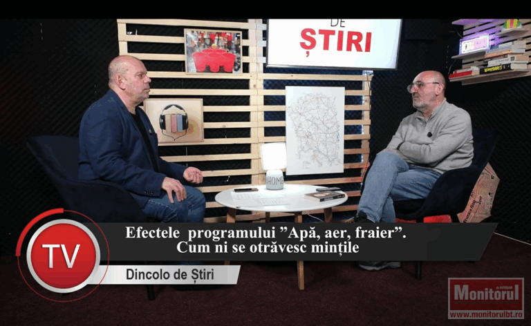 PODCAST MONITORUL: Efectele programului ”apă, aer, fraier”. Cum ni se otrăvesc minţile