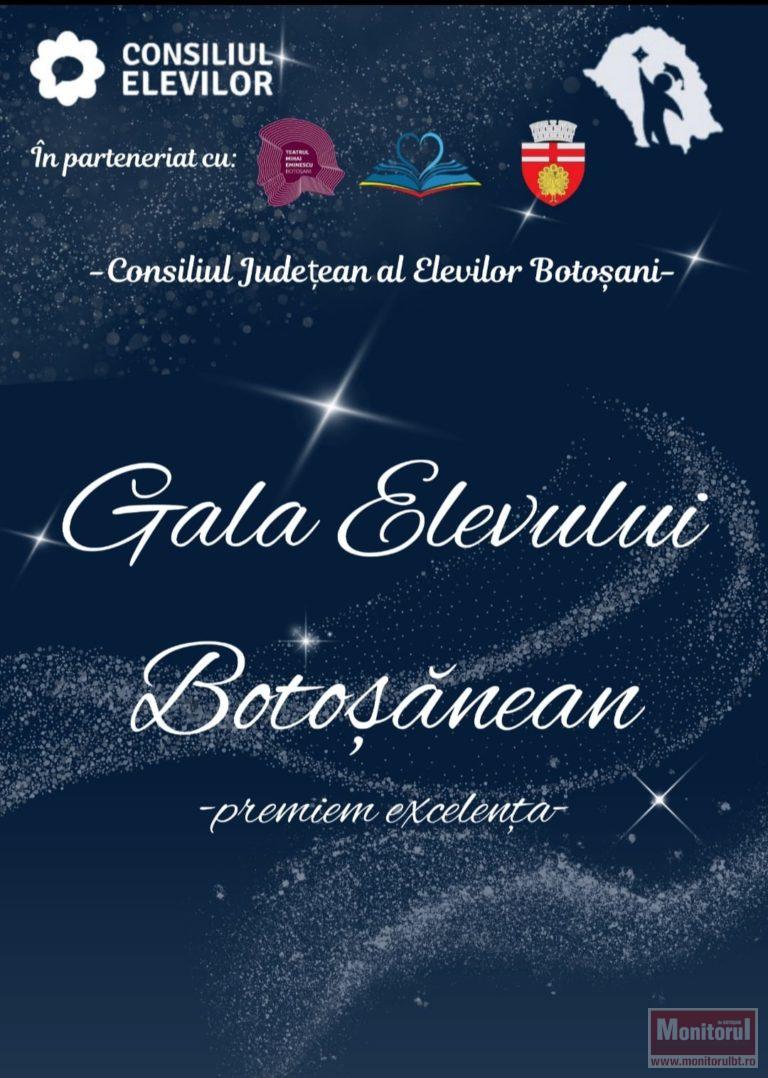 Consiliul Elevilor readuce Gala Elevului Botoșănean la Teatrul Mihai Eminescu