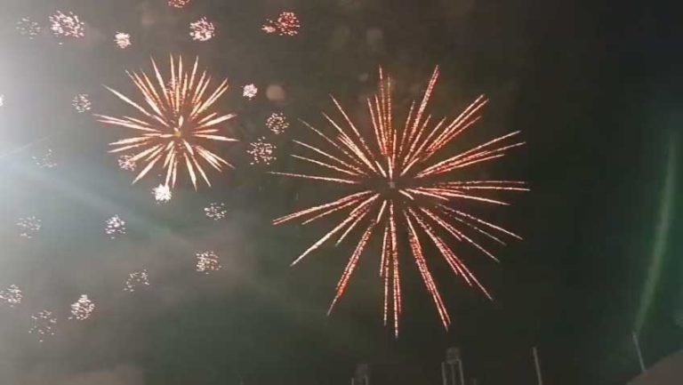 Focul de artificii de la zilele orașului
