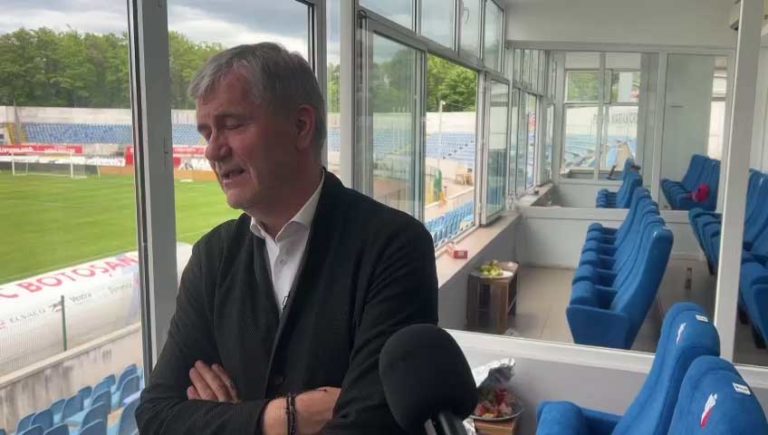 Valeriu Iftime, despre reorganizare la FC Botoșani.
