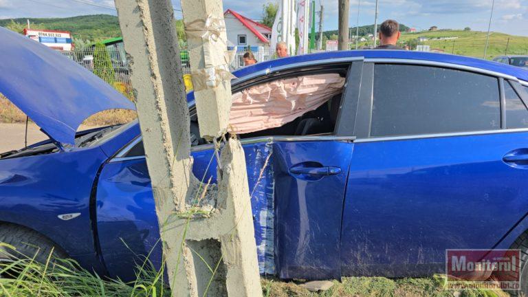 Copil rănit după un accident în marginea oraşului (VIDEO)