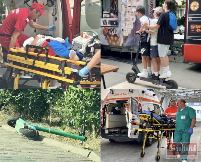 accidente trotinete electrice