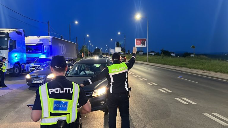 Weekend periculos pe șoselele din județ: șoferi beți, permise suspendate și controale la bicicliști și trotinete