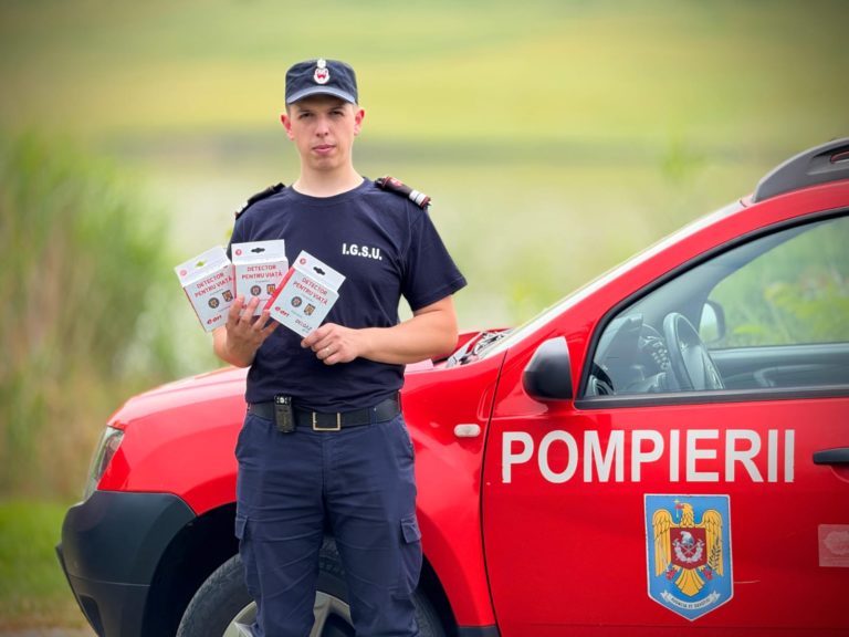 Campania „Detector pentru viață” – Încă 500 de locuințe din Botoșani, mai sigure în fața pericolelor invizibile