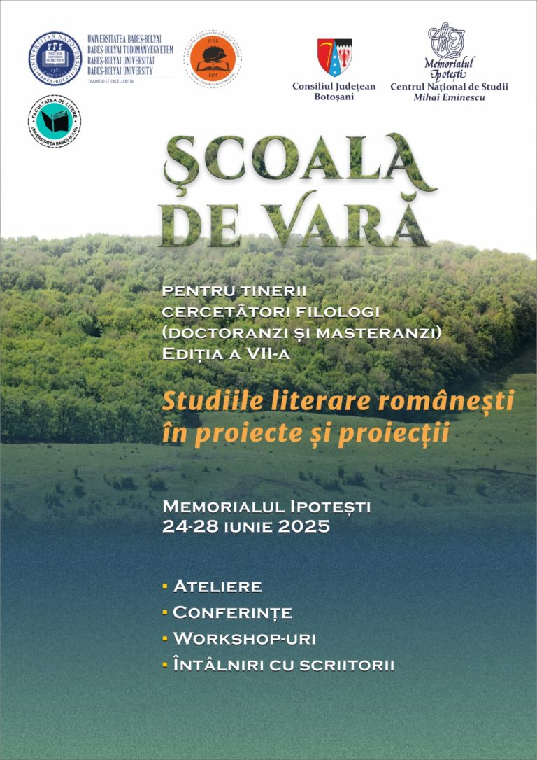 Ipoteștiul devine centru al cercetării filologice: Școala de vară, ediția a VII-a