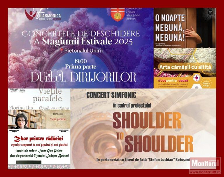 Ce facem în weekend la Botoşani? Lista evenimentelor