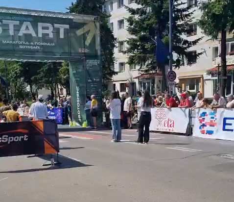 Sosirea la Maratonul Nordului.