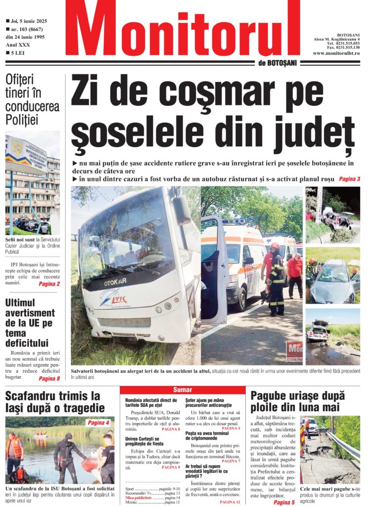 Joi, 5 iunie 2025