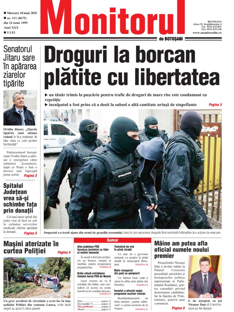 Miercuri, 18 iunie 2025