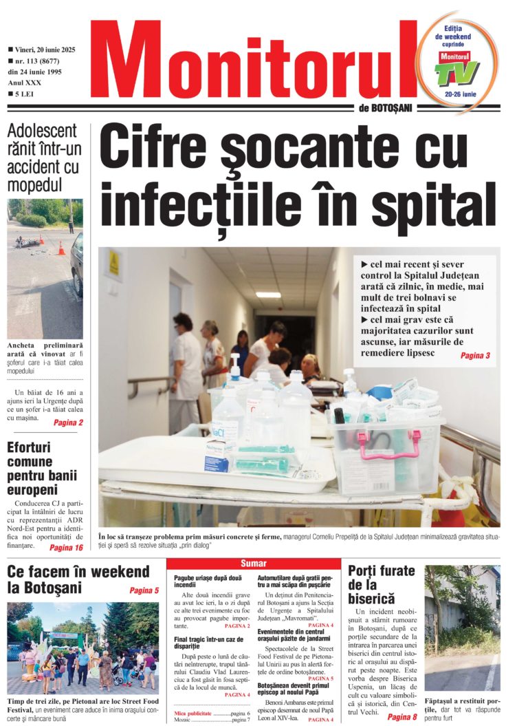 Vineri, 20 iunie 2025