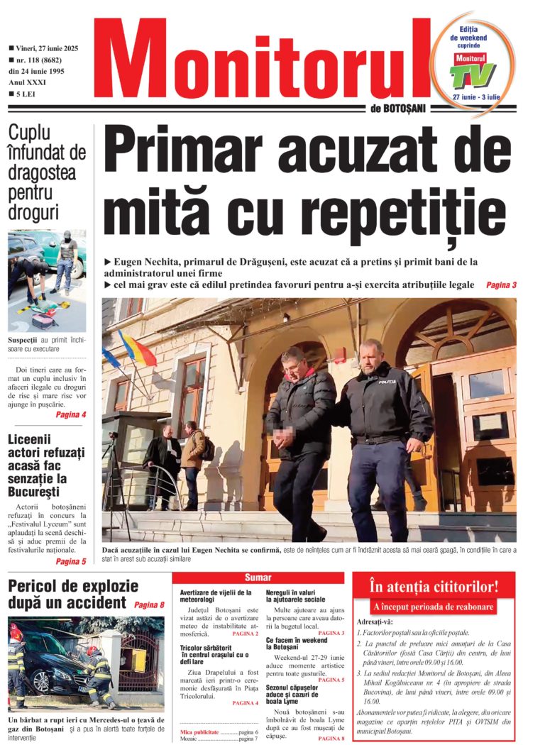 Protejat: Vineri, 27 iunie 2025