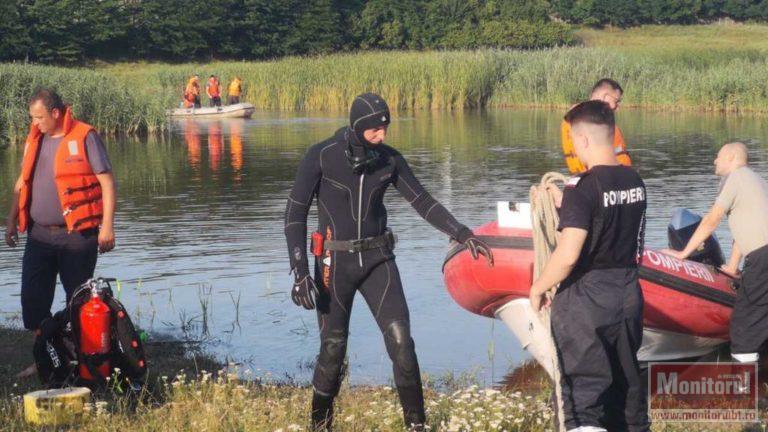 Scafandru din Botoșani, chemat în misiune la Iași pentru a căuta un băiat dispărut în lacul din Erbiceni