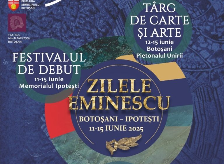 Poezia la început de drum. Festivalul de Debut deschide Zilele Eminescu 2025, la Ipotești
