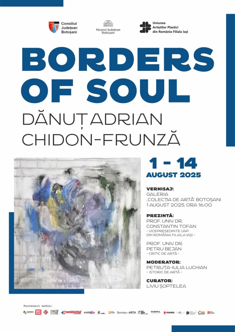 „Borders of Soul” – o călătorie plastică la granițele sufletului, la Galeriile de Artă din Botoșani