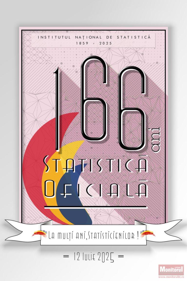 166 de ani de statistică oficială în România