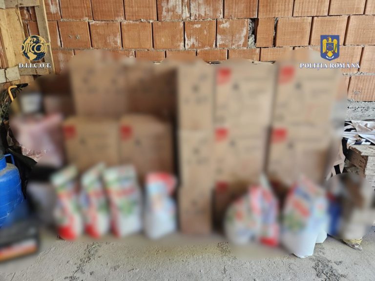 Percheziții DIICOT în opt județe, inclusiv Botoșani, într-un dosar de contrabandă cu detergent adus din Ucraina