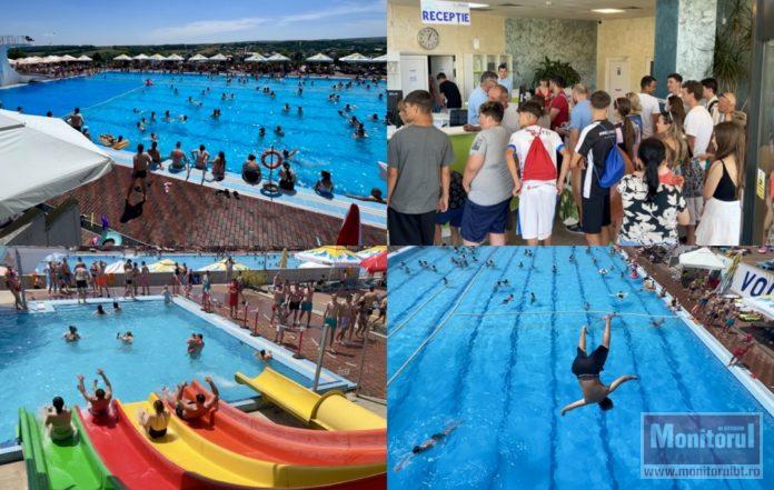 Cornişa Aqua Park luat cu asalt de turiști în weekendul canicular: 