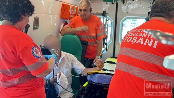 Ambulanțe solicitate pentru botoșăneni doborâți de caniculă (VIDEO)