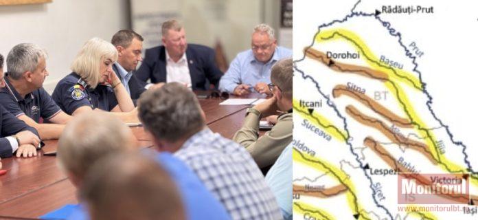 Județul Botoșani, sub trei coduri de vreme severă. Autoritățile, în stare de alertă