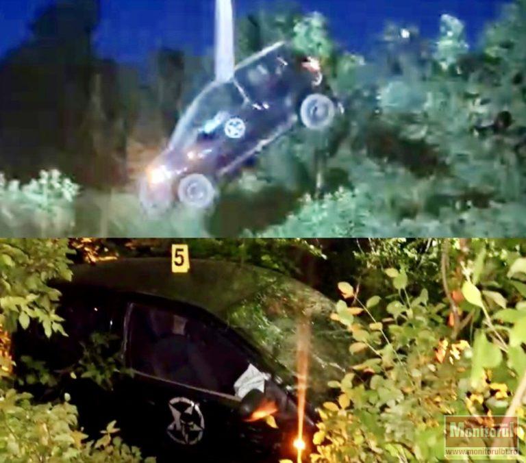 Accident grav cu maşina după un mesaj de adio (VIDEO)