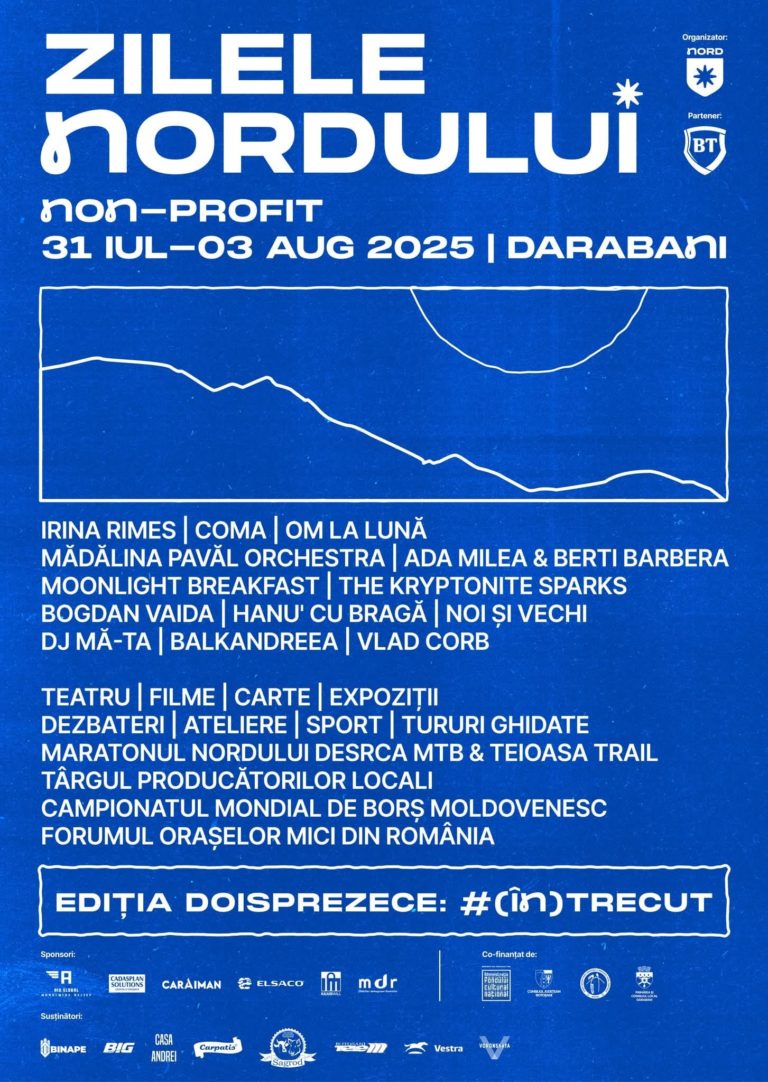 Zilele Nordului 2025: Darabaniul devine capitala muzicii și culturii în perioada 31 iulie – 3 august