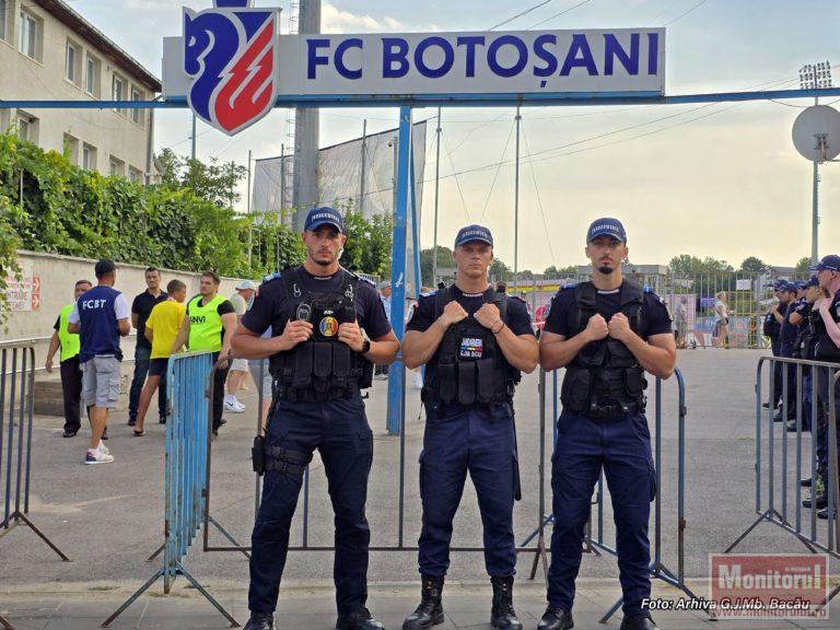 Început de campionat pentru FC Botoșani sub privirile jandarmilor. Măsuri de ordine la meci