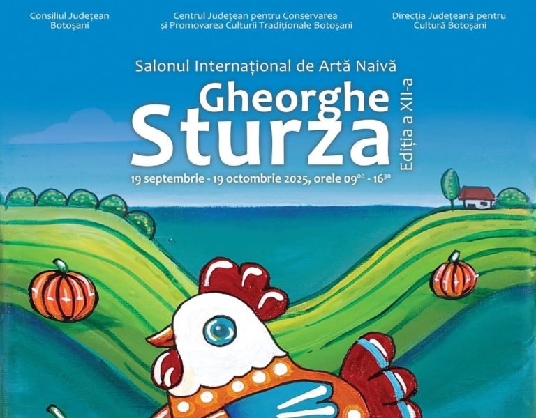 Botoșani găzduiește a XII-a ediție a Salonului Internațional de Artă Naivă „Gheorghe Sturza”