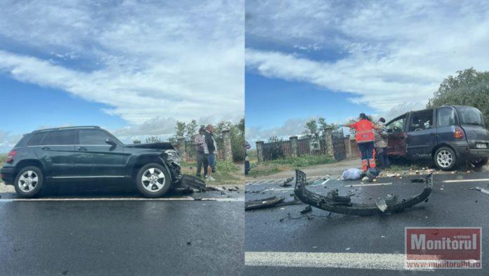 Două femei rănite după un impact violent în marginea orașului (VIDEO)