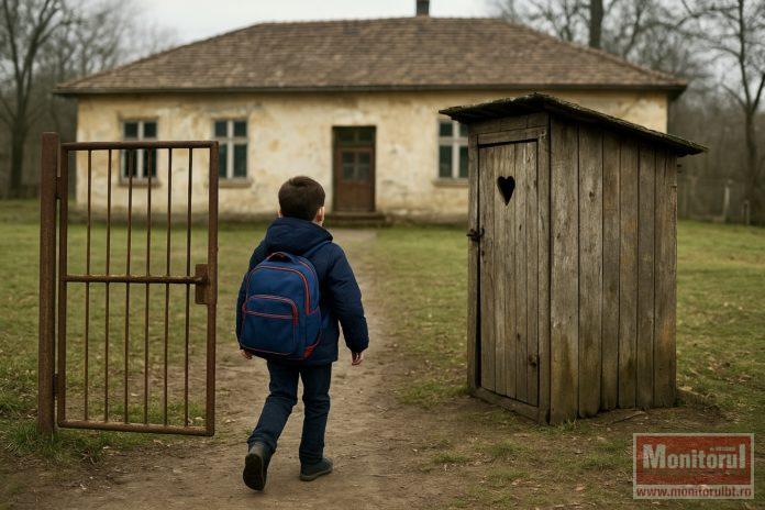 Şcoli de Evul Mediu la Botoşani: cu toalete în curte, acoperişuri găurite sau fără apă potabilă (VIDEO)