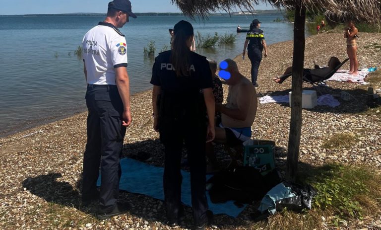 Acțiune de prevenire a înecurilor pe Lacul Stânca-Costești, în cadrul planului „Safe Waters”