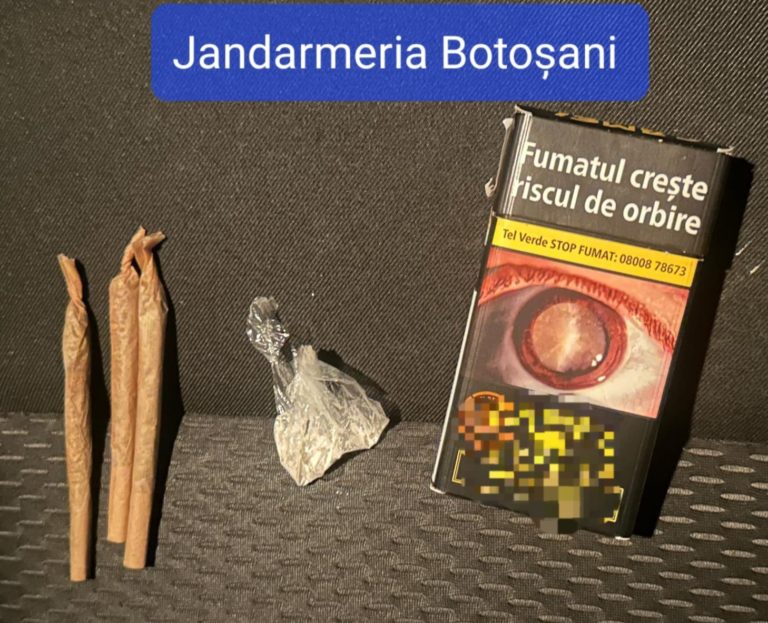 Droguri descoperite la Zilele comunei Dersca. Doi tineri prinși cu țigări suspecte și pulbere albă