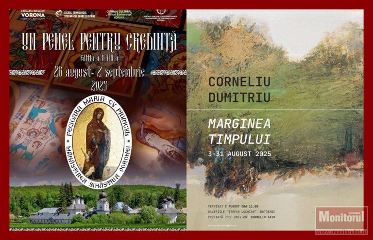Ce facem în weekend la Botoşani? Lista evenimentelor