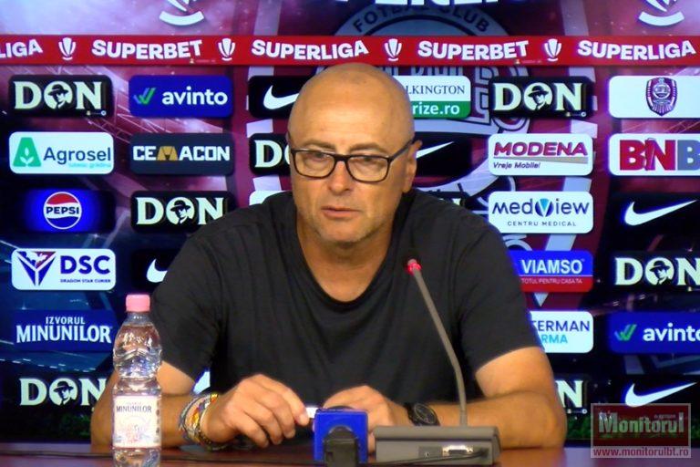 Leo: „Atunci când iei un punct la CFR Cluj acasă nu poți să fii nemulțumit”