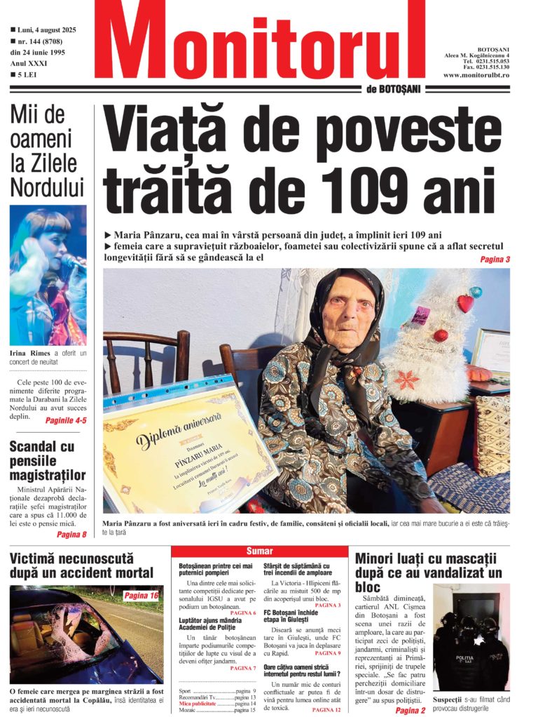 Protejat: Luni, 4 august 2025