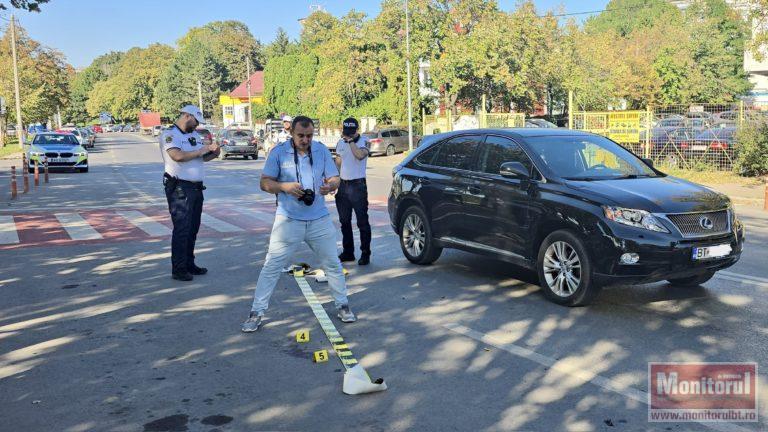 Lovită pe trecere de un șofer începător școlit de același instructor auto (VIDEO)