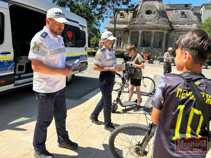 Dosar penal după un “raliu” cu trotineta electrică la doar 9 ani