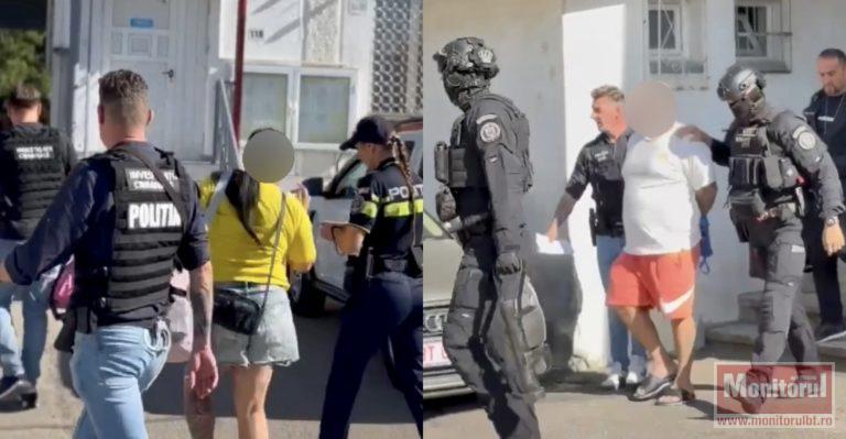 Traficanți de persoane din Botoșani, băgați după gratii cu mascații (VIDEO)