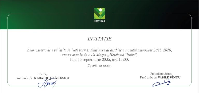USV Iași, prima universitate care va începe anul universitar 2025-2026