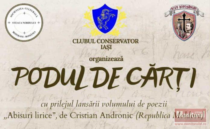 „Podul de Cărți” unește Botoșaniul și Basarabia prin poezie și cultură