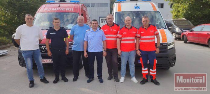 Noi ambulanțe pentru salvatorii din Botoșani (VIDEO)