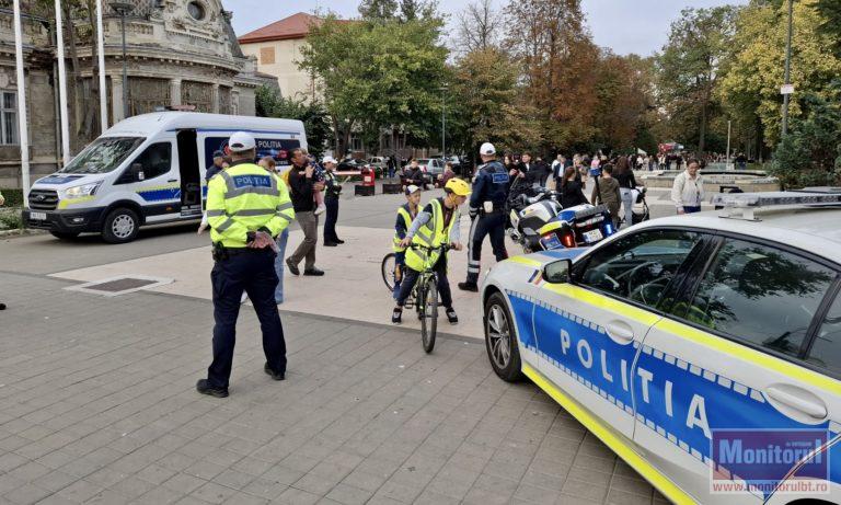 Trotinetiști și bicicliști amendați la Botoșani – unii prinși băuți în trafic