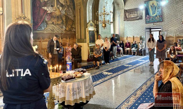 Polițiștii au dus campania anti-violență în familie în inima comunității de la Ștefănești